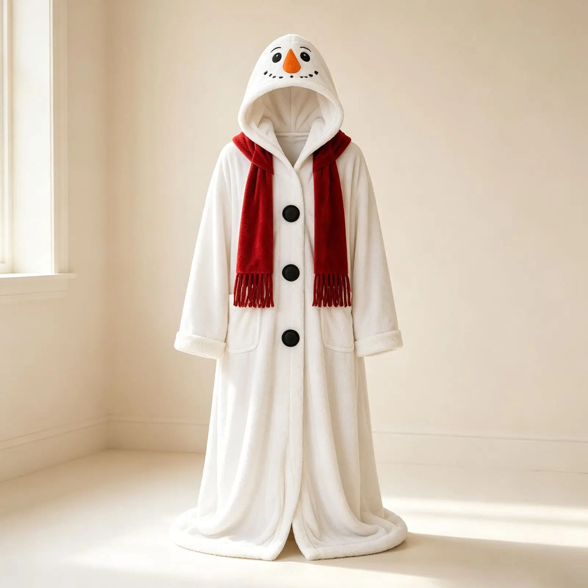 WarmNoel – Capa navideña con capucha